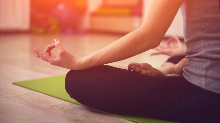 занятие йогой